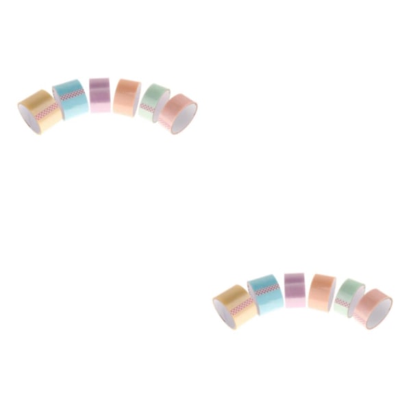 1/2/3/5 6x Sticky Ball Tapes Spel Sensorisk leksak Rolig och engagerande 6 color 3.6cm 4.8cm 6cm 2PCS