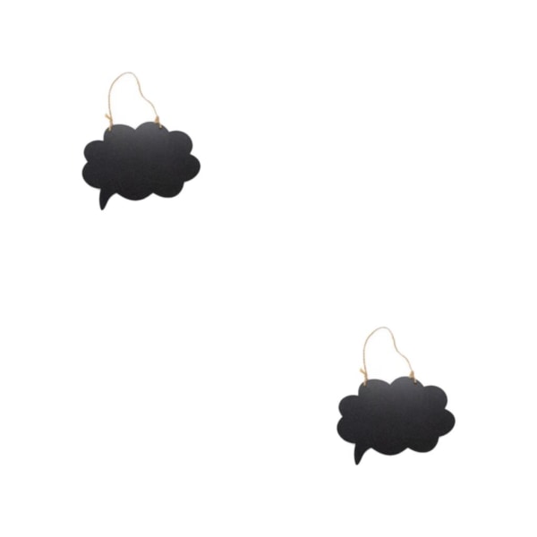 2/3/5 Density Board Välkomstskylt Ersättning Teahouse Classroom Cloud 2PCS