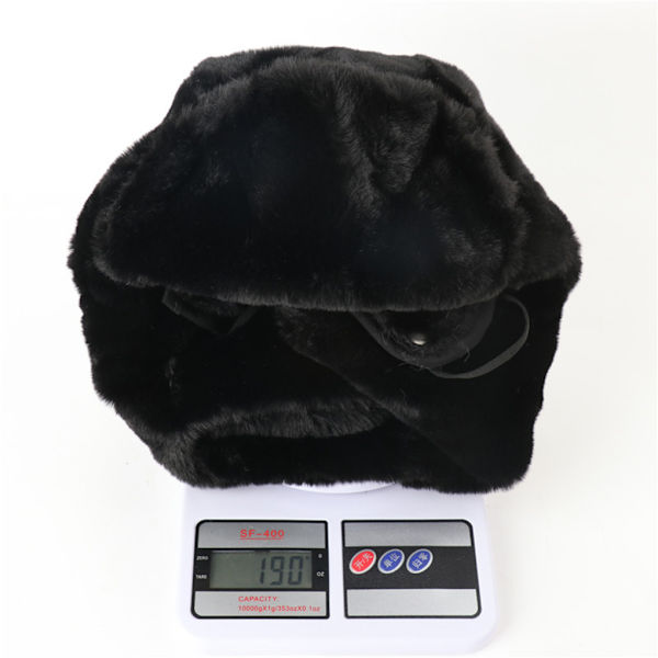 1/2 polyester rysk hatt varm och förbli snygg män S vinter light tan 1Set