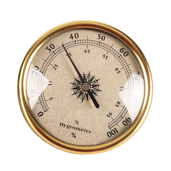 Utomhustemperaturmätare Exakt mätning för utomhusbruk Gold+Hygrometer
