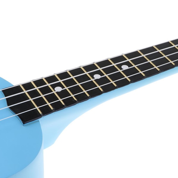 4 String Beginners Ukulele Hawaii Guitar Musical För Blue 21 Inch