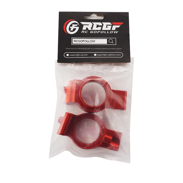 RCGOFOLLOW 2st aluminiumlegering tunga vikter C-nav för 1/5 Red