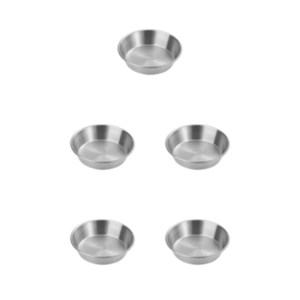1/2/3/5 Rostfritt stål Kryddor såskopp Hållbar och lätt att 10cm（sanding） 5PCS