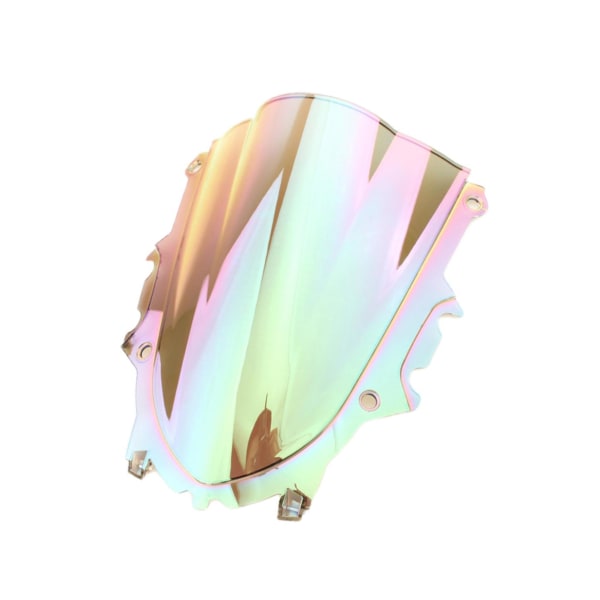 Motorcykel Wind För Shield Windscreen Wind Deflector för För White bottom Colorful