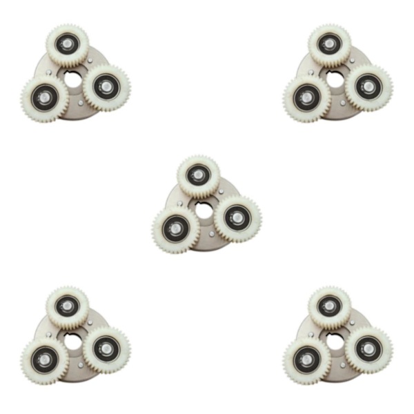 1/3/5 36T Planetväxel med För Kopplingsdel Solid Set Kit för nylon gearwhite 5PCS