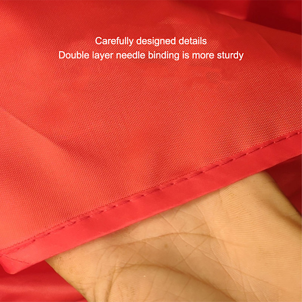 Premium Oxford Cloth Gazebo Pavilion Takpresenning för utomhusbruk red 3x3