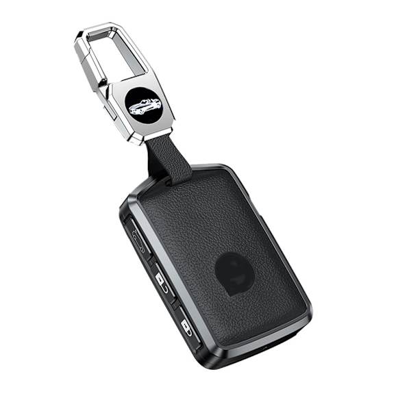 Bil 3-knapps nyckel case Cover Grey Case Hook