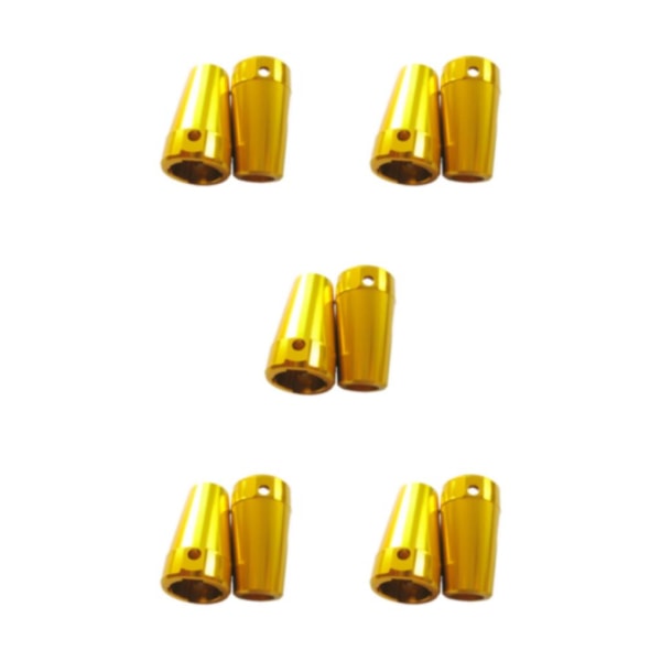 1/2/3/5 2 stycken aluminiumlegering bakre navhållare för AXIAL SCX10 yellow 5Set