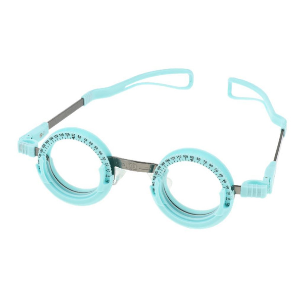 1/2/3/5 vuxen optisk provlinsram Glasögonoptometri Blue 70mm 1Set