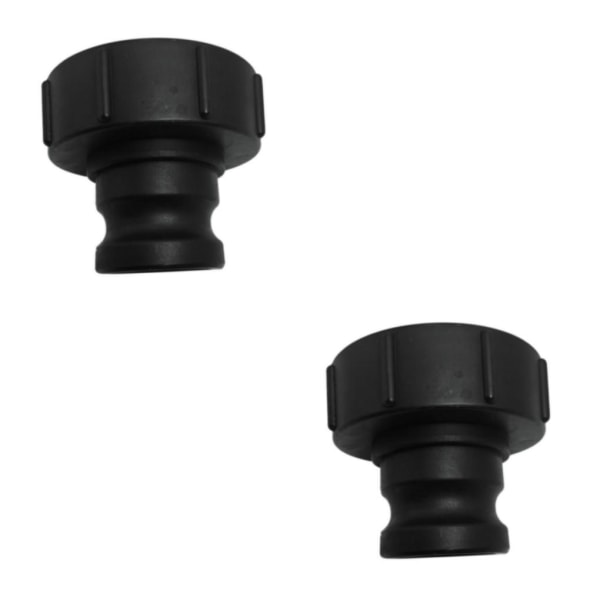 1/2 IBC Vattentank Adapter Tote Slang Snabbkoppling till 2 tum 2PCS