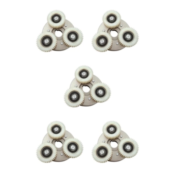 1/3/5 36T Planetväxel med För Kopplingsdel Solid Set Kit för nylon gearwhite 5PCS