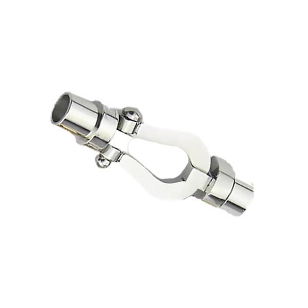 1/3/5 armbandsanslutningsspänne för utbyte av DIY-bearbetning Silver Inner hole 0.52cm 1Set
