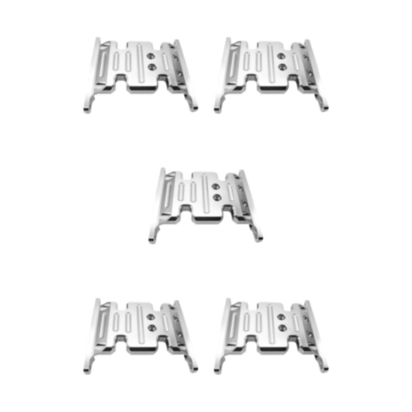 1/2/3/5 växellåda i aluminiumlegering för 1/10 AXIAL SCX10 Rock Silver 5Set