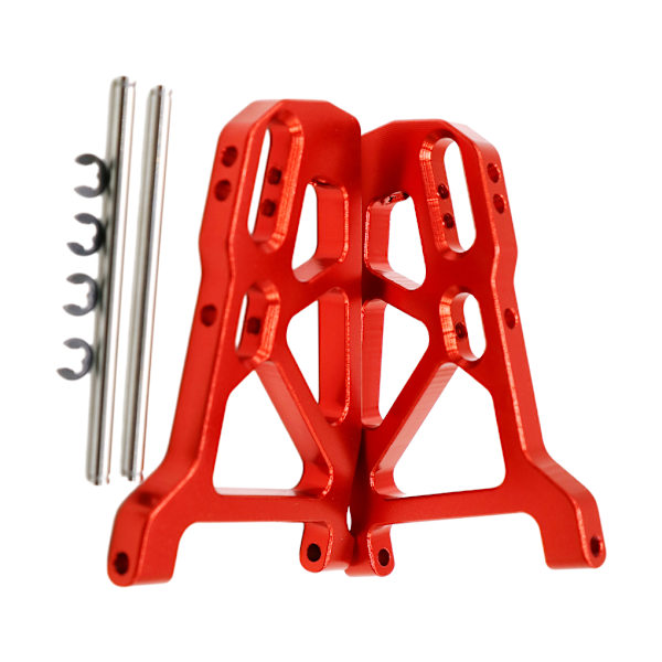 RCGOFOLLOW 2 delar aluminiumlegering förbättrad främre nedre Red