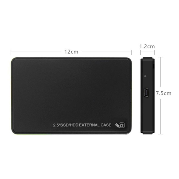 1/2/3/5 Portabelt hölje USB 2.0 för för bärbar dator White 12x7.6x1.3cm 1Set