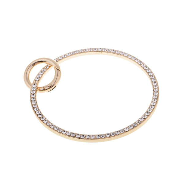 1/2/5 metallring handväska med fjäderport O-ringar för Gold 9cm 1Set