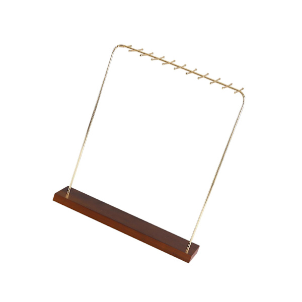 Bänkskiva Smycken Organizer Display Stand med krokar för