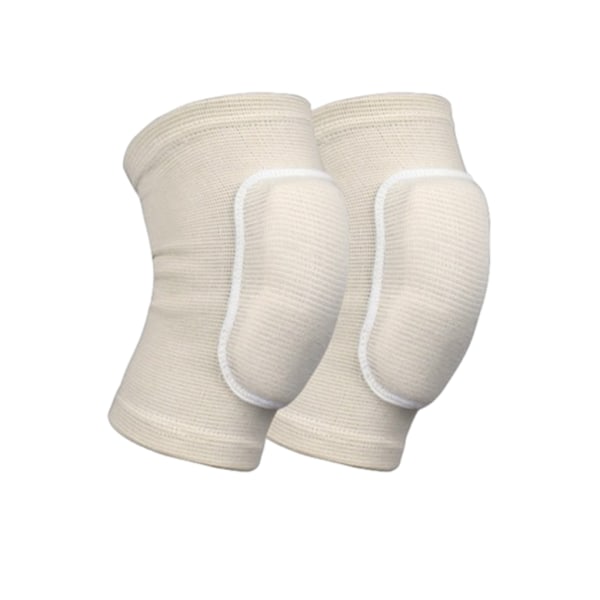 1/2/3/5 andningsbart tyg med hög elasticitet knäskydd för sport White As Shown 2PCS