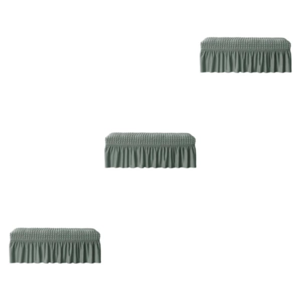 1/2/3/5 lång cover Vattentät bänksitsmöbel Green 3PCS