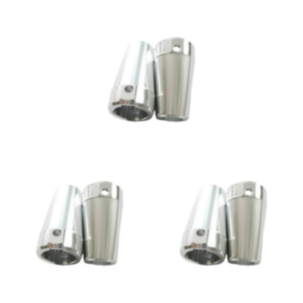 1/2/3/5 2 stycken aluminiumlegering bakre navhållare för AXIAL SCX10 silver 3Set