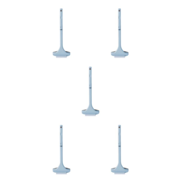 1/2/3/5 Effektivt rengöringsverktyg för glasfönster och mesh nordic blue 5Set