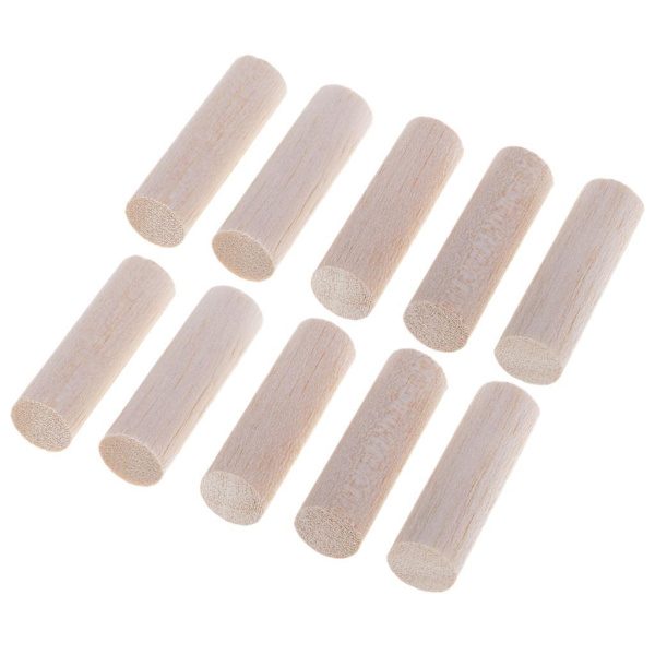 1/5 Balsa Wood Stick oavslutad DIY Woodworking Craft Modeling Wood 10 pcs 50mm 5PCS