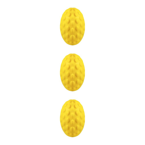 1/2/3 Hand Grip Ball Finger Force Training Oval för äldre without five finger 3Set