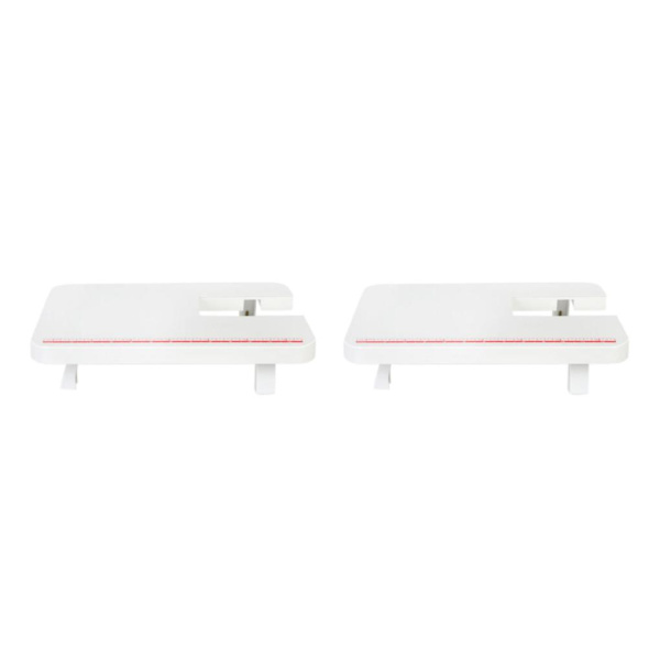 1/2/3 bärbar förlängningsbordstavla för Singer 4423 5511 White 2PCS