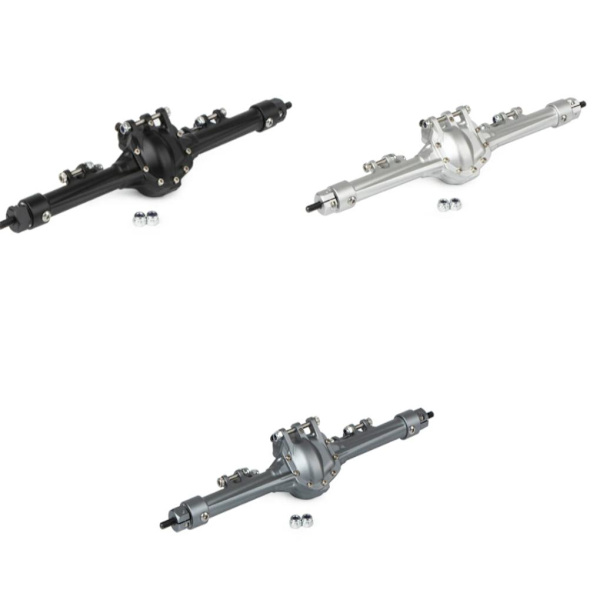 RCGOFOLLOW bakaxel RC bildel CNC Rc bakaxel för 1/10 axiell Titanium