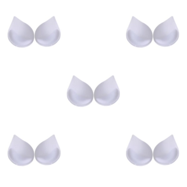 1/2/5 1 par BH Insert Pads Enhancer Avtagbar Andas White 15x11.5x3.7cm 5Set