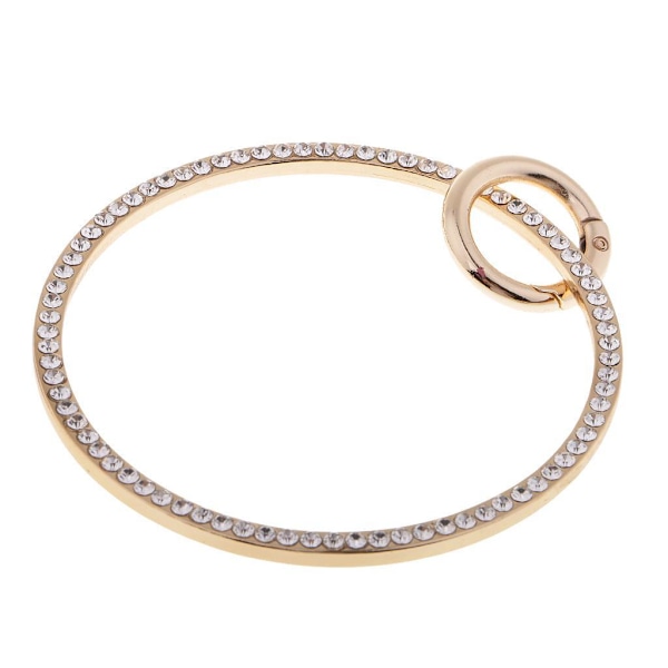 1/2/5 metallring handväska med fjäderport O-ringar för Gold 9cm 1Set