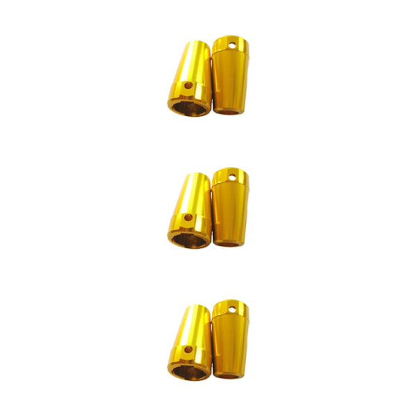 1/2/3/5 2 stycken aluminiumlegering bakre navhållare för AXIAL SCX10 yellow 3Set