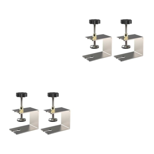 1/2/3 2x Träbearbetningsklämma i rostfritt stål Fäst stabilt fäste Type 2 2PCS