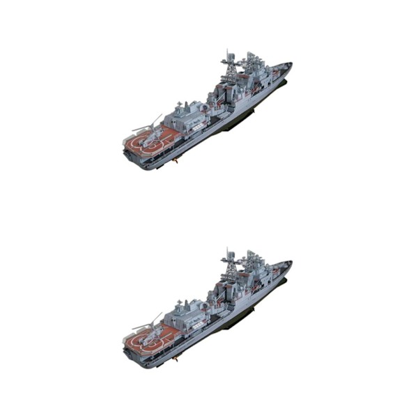 1/2 3D 1/200 För Amiral Levchenko För Destroyer Ship Paper no fix parts 2PCS