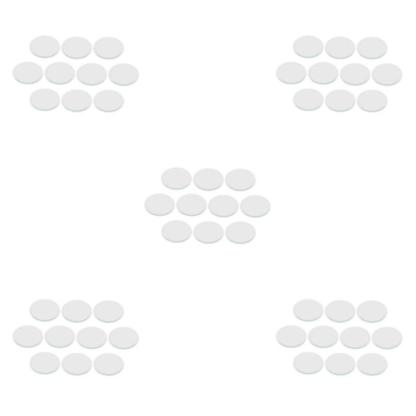1/2/3/5 10 delar platt watch Ersättningsdel Clear 33.5mm 5Set