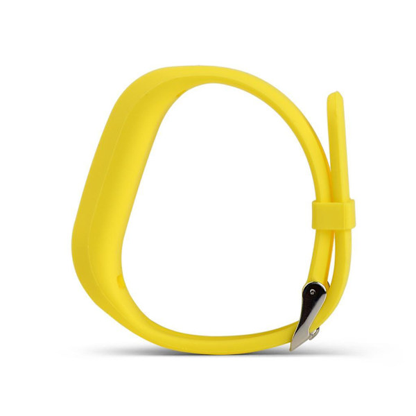 1/2/5 Justerbart Silikon Armbandsspänne för För Garmin Yellow 240*15mm 1Set