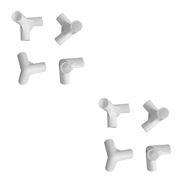 1/2/3 Reservdelar Fötter Hörn sätt Anslutning Intubation för 4pc 2PCS
