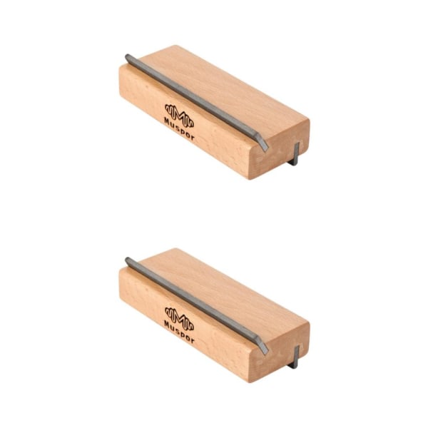 1/2 Fret Beveling File Fret End Bevel Flush Files För Luthier 2PCS