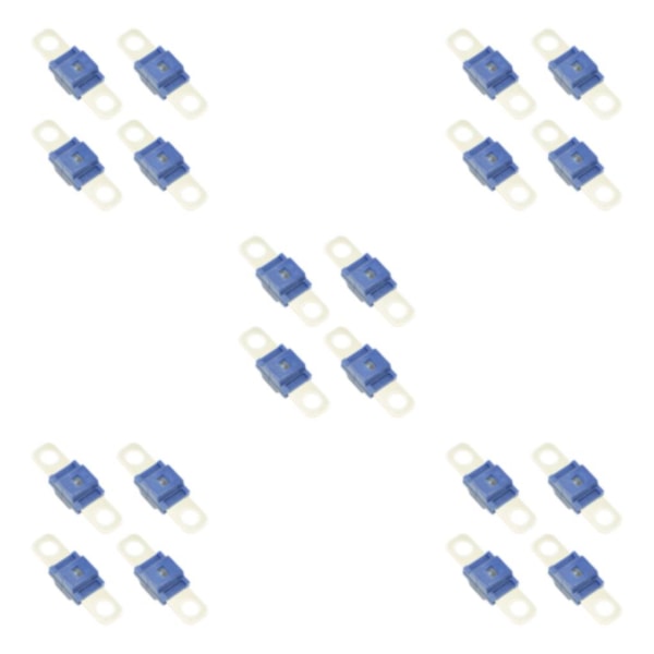 1/2/3/5 4 stycken plastisolator för högströmssäkring bred blue125A 8*4CM,4pcs 5PCS