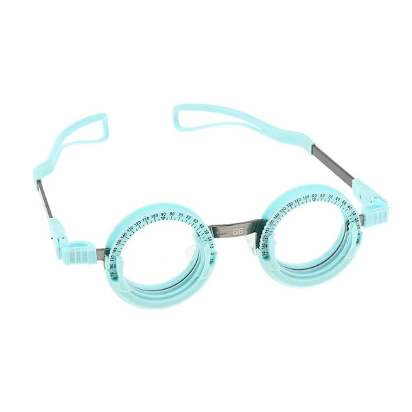 1/2/3/5 vuxen optisk provlinsram Glasögonoptometri Blue 66mm 1Set