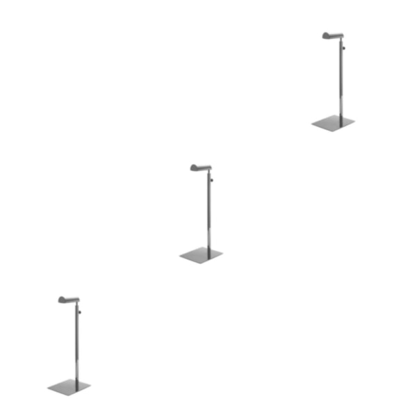 1/2/3 justerbar metallhandväskhållare för handväska Polished 3PCS