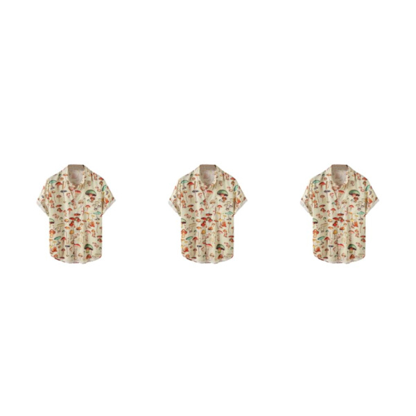 1/2/3 Fahionable och eleganta män Hawaiian hirt För sommarstranden XL 3Set