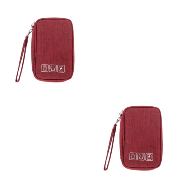 1/2/3/5 utrymmesbesparande organizer Maximera förvaringseffektiviteten wine red 2PCS