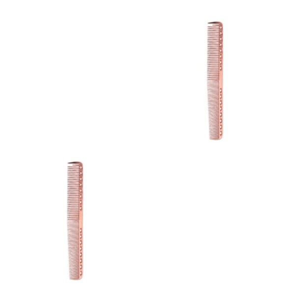 1/2/3/5 Frisörkammar Lätt och starkt exakt hår s909(L):rose pink 2PCS