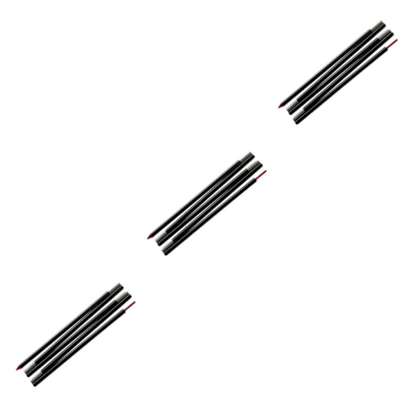 1/3 Bärbar Solid Tarp-stänger 220cm Backpacking Canopy Markis 3PCS