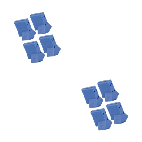 1/2 4-pack stegefötter täcker vindsstegsben Hållbar silikon Blue 2PCS