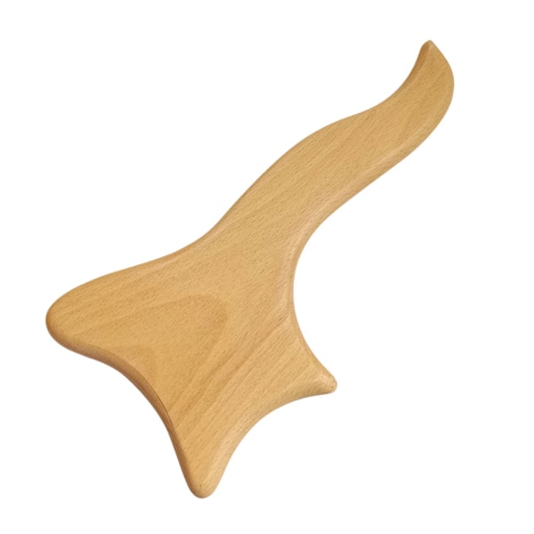 1/3 multifunktionella Wood Gua Sha-verktyg för effektiv massage 1Set