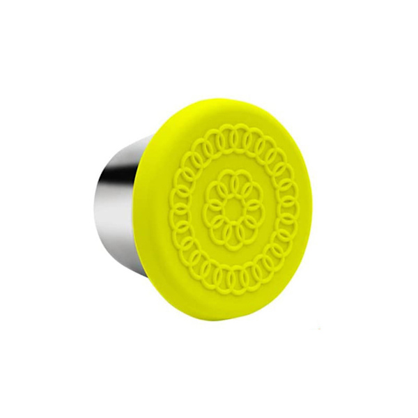 1/2/3/5 Wide Steel Cup Dressing Container Seal Salladsdressing Yellow lid 2PCS