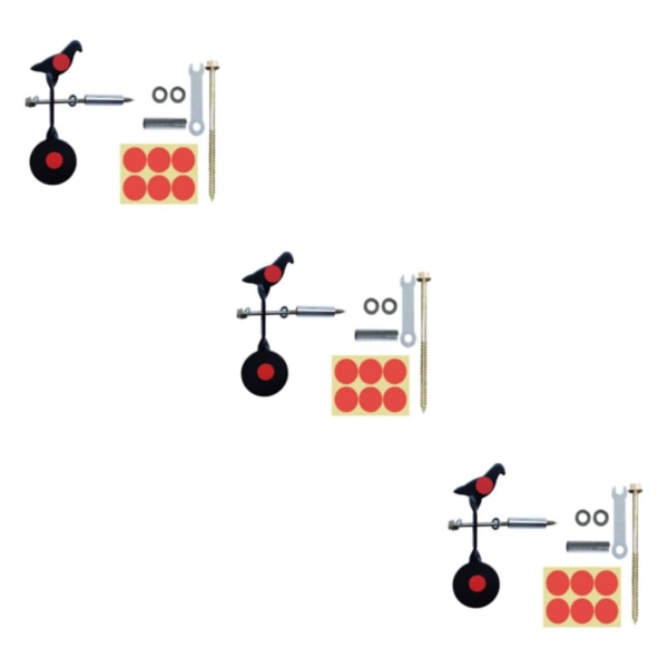 1/3 Återställning av målträdvägg Fast jaktpraxis 3PCS