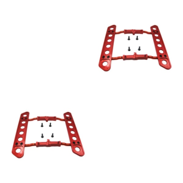 1/2/3/5 legering sidokollision Step Board pedaler för 1/10 axial Red 2Set